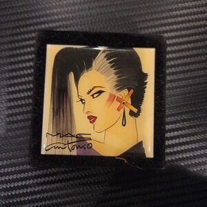 MAC Cosmetics Antonio Lopez Limited Edition Collectors 3" Makeup Mirror 2013 EXC